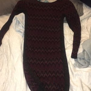 Free people tight knit sweater dress